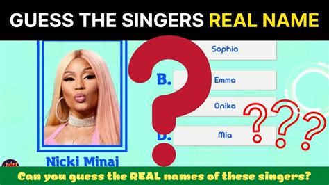 guess the celebrities real name.